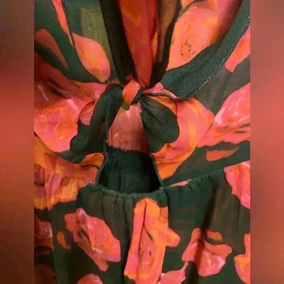 Urban Outfitters Uo Kiki Tie-front Mini Dress - Picture 4 of 5